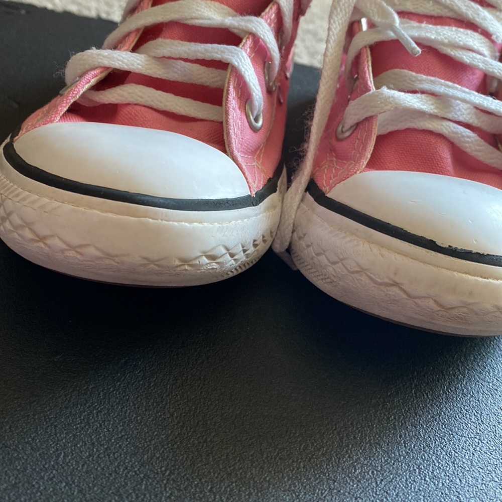Pink Converse Kids size 3 - Picture 6 of 8